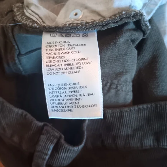 Olive green cords - Picture 7 of 10